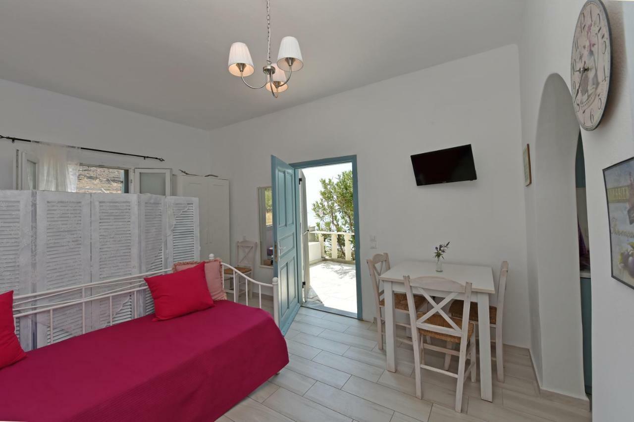 "Sea Front" Rose'S House Villa Kardhianí Екстериор снимка